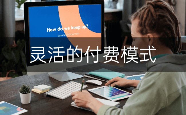 灵活的付费模式